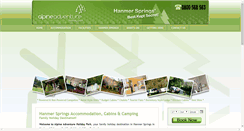 Desktop Screenshot of hanmerspringsaccommodation.co.nz